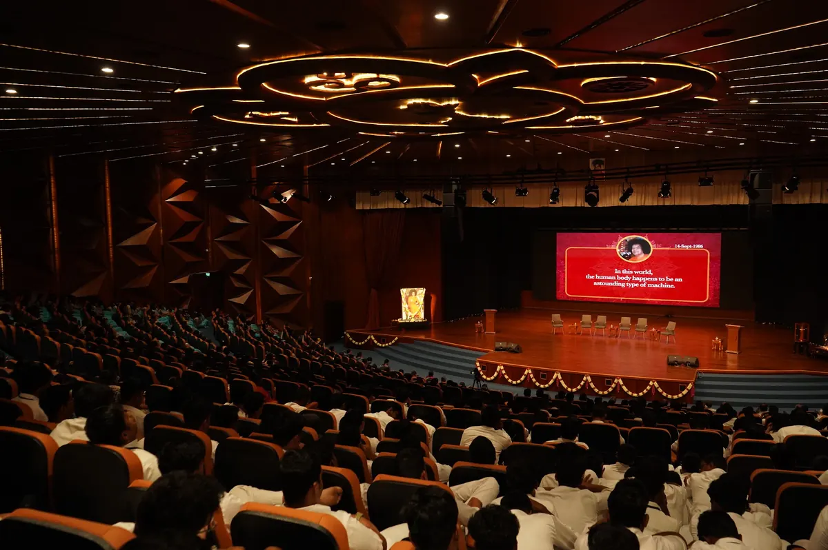 The audience during the Benediction at National Startup Day 2026