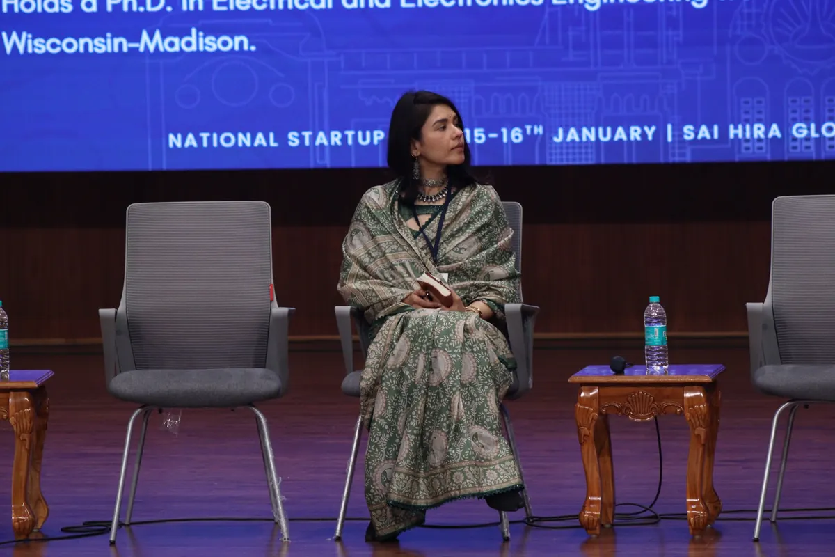 A panellist at the Expert Panel Discussion, National Startup Day 2026